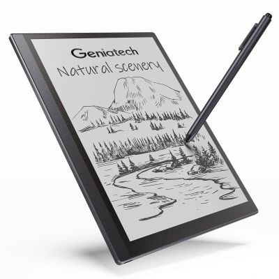 Geniatech Kloudnote Slim 10.3" Digital Notebook, E Ink Tablet and ePaper Notepad for ebook Reading and Writing, 227ppi ereader Device in 2025, 5.3mm Ultra-Thin (Grey)