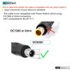 DC8020 Power Pigtails Cable, 4.9FT 14AWG DC 8.0mm x 2.0mm Male Plug to Bare Wire Open End Power Wire Supply Repair Cable for Portable Power Station (150cm) view 4