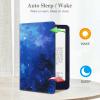 Fintie Case for 7"/6.8" Kindle Paperwhite(12th/11th Generation-2024/2021) and Kindle Colorsoft Signature Edition -Slim Foldable Stand Cover Auto Wake/Sleep for Paperwhite 2024, Starry Sky view 3