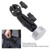 Rectangular Satellite Mount Roof Mount Bracket Angle Satellite Mount Adjustable Angle Clamp Round Pipe Support for Mini ZY-86C view 2