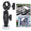 Rectangular Satellite Mount Roof Mount Bracket Angle Satellite Mount Adjustable Angle Clamp Round Pipe Support for Mini ZY-86C view 4