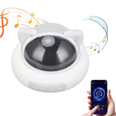 Bluetooth Speaker, Creative UFO Speakers with 360 Degree Surround Sound Warming Light, Portable Compact Bluetooth Speaker for Indoor Outdoor