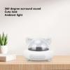 Bluetooth Speaker, Creative UFO Speakers with 360 Degree Surround Sound Warming Light, Portable Compact Bluetooth Speaker for Indoor Outdoor view 4