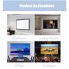 SXYHCK 60 Inch HD Projector Screen, 70 Inch Manual Pull Down Projection Screen, 4K Movie Widescreen Viewing Home Theater Movie Screens for Indoor Outdoor(60 Inch (16:9)) view 3
