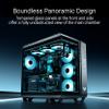 ASUS TUF Gaming GT502 Horizon ATX Mid-Tower PC Case (Boundless Panoramic Design, Dual-Chamber, Independent CPU and GPU Cooling Zones, Tool-Free Side Panels, USB 10 Gbps Type-C Front Panel) view 3