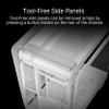 ASUS TUF Gaming GT502 Horizon ATX Mid-Tower PC Case (Boundless Panoramic Design, Dual-Chamber, Independent CPU and GPU Cooling Zones, Tool-Free Side Panels, USB 10 Gbps Type-C Front Panel) view 4
