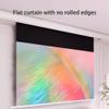 HD Projector Screen Manual Pull Down Projector Movie Screen 30" 40" 50" Portable Home Theater Movie Projection Screen for Indoor Outdoor, Wrinkle-Free(40 inch 16:9) view 4