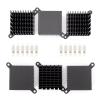 6pcs Aluminum Heatsink Computer PC Cooling Fin Motherboard Chip Cooler Aluminum Heat Sink South Bridge North Bridge Radiator view 1
