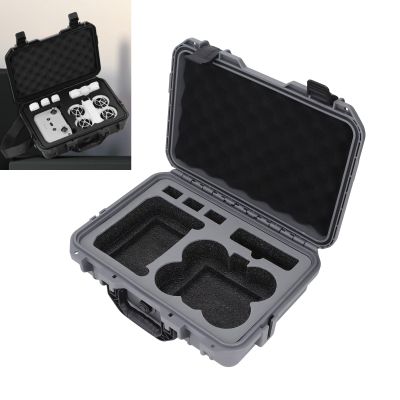 for DJI NEO Case, Large Capacity Drone Carrying Hard Case, Porable Travel Case Shoulder Bag for DJI NEO Aceessories (Gray)