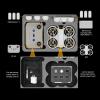for DJI NEO Case, Large Capacity Drone Carrying Hard Case, Porable Travel Case Shoulder Bag for DJI NEO Aceessories (Gray) view 2