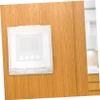 Gadpiparty Cover for Gen Doorbell Weatherproof Doorbell Protector Adhesive Easy Install for Apartment Use view 4