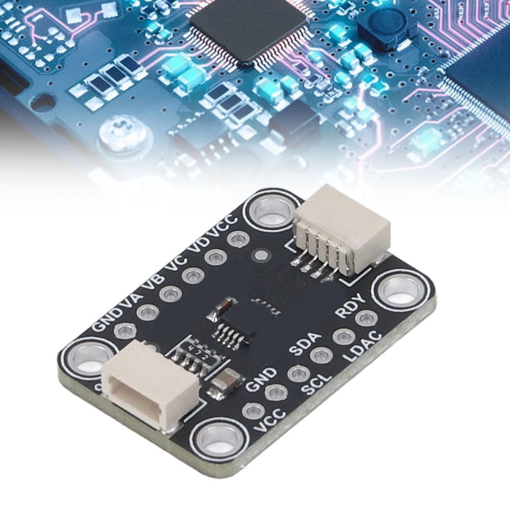 4 Way Digital Analog Converter Module Quad DAC Board MCP4728 for Stemma QT Qwiic