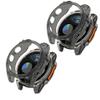2 Pack Case for Garmin Fenix 8 51 mm Screen Protector Protective Case, Flexible TPU Screen Protector Case Scratch-Resistant Cover Protective Case for Fenix 8 51 mm smartwatch (Black/Black) view 1