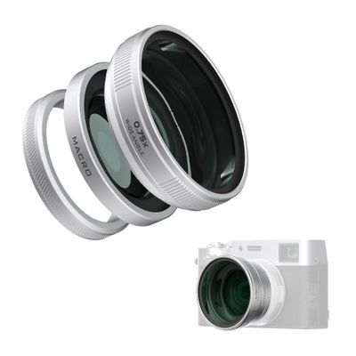 Freewell 2-in-1 Wide Angle & Macro Lens Compatible with Fuji X100VI/X100V  Versatile Design & Enhanced Magnification