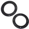 2Pcs 6.5 Inch Universal Fit Car Speaker Spacer, Car Stereo Speaker Spacer, Adaptor Ring Mounting Bracket, for Cars, Trucks, RV, Boats (Black) view 1