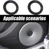 2Pcs 6.5 Inch Universal Fit Car Speaker Spacer, Car Stereo Speaker Spacer, Adaptor Ring Mounting Bracket, for Cars, Trucks, RV, Boats (Black) view 4