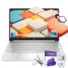 HP Flagship Laptop for Business and Student - 15.6" HD Touchscreen, Intel 6-Core i3-1215U Processor, 16GB RAM, 1TB SSD, Windows 11 Pro, with Designed Mouse view 1