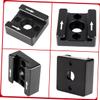 CIYODO 3sets Cold Shoe Bracket for Camera Microphone Led Light Curved Cold Shoe Adapter Non- Pads Compatible Standard Mounts for Video Recording and Photography view 4