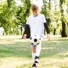 2 Pairs Kids Arm Sleeves - Breathable Elastic Compression Sleeves for Football, Basketball, Volleyball, Baseball - Youth Boys & Girls, Black view 4