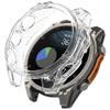 2 Pack Case for Garmin Fenix 8 51 mm Screen Protector Protective Case, Flexible TPU Screen Protector Case Scratch-Resistant Cover Protective Case for Fenix 8 51 mm smartwatch (Black/Transparent) view 3
