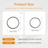 FAMUGOS 421606101 421932601 CD Player Belts Replacement for Sony CDP-CX300 CDP-CX350 CDP-CX355 DVP-CX777ES DVP-CX985V Belts(2 Drive Belts and 1 Door Belt) view 2