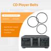FAMUGOS 421606101 421932601 CD Player Belts Replacement for Sony CDP-CX300 CDP-CX350 CDP-CX355 DVP-CX777ES DVP-CX985V Belts(2 Drive Belts and 1 Door Belt) view 3