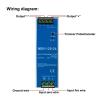 12V 24V 48V NDR120W 100-120VAC/180-240VAC Industrial DIN Rail Mounted AC to DC Single Output Switching Power Supply(NDR-120W-48V 2.5A) view 4