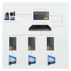 YUANFANNN HDMI Extender HDMI Extender Solve High-Definition Video Signal Long-Distance Transmission Instability for Office Multi-Display Layout Scenario(POE Version,1TX and 1RX) view 2
