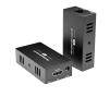 YUANFANNN HDMI Extender HDMI Extender Solve High-Definition Video Signal Long-Distance Transmission Instability for Office Multi-Display Layout Scenario(POE Version,1TX and 1RX) view 3