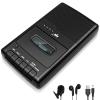 Cassette Players Recorder, Portable Tape USB Player with Stand-Alone Mic, Cassettes Tape Digital Converter to USB Flash Disk, Built-in Speaker, Retractable Handle, 3.5MM Headphone view 1