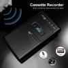 Cassette Players Recorder, Portable Tape USB Player with Stand-Alone Mic, Cassettes Tape Digital Converter to USB Flash Disk, Built-in Speaker, Retractable Handle, 3.5MM Headphone view 3