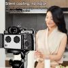 FS 01 Camera Cooling Fan for A7M4, ZVE1, A6700, A7C2, ZV E10, ZV1, for for R6, R7, Camera External Cooling System with Smart Temperature Control, Silent Cooling view 2