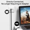 Dutevolns USB to Ethernet Cable 6.6 FT, USB 3.0 A to RJ45 Male Nylon Adapters, Gigabit Directly Connected, Compatible for Laptop, Desktop PC, Switch, Windows 10 and Windows 11 view 3