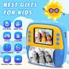 Kids Instant Digital Cameras,32GB Toddler Cam Instant Print Toys,1080P Children Printable Camera Children Day Birthday Gifts for 3-12 Years Old Girls, Toddler Camera Girls Toys (Blue) view 2