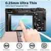 VOVMOEYA for Ricoh GRIII/GRIIIx/GR3/GR3X Silicone Case,?Case*1 Screen Protector*2 Hot Shoe Cover*1? GR IIIx Protective Cover Camera Case for Ricoh GR III Detachable Lens Cover Lightweight-CF view 3