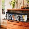 DVD Storage Bag, Large Capacity Clear PVC Storage Bag, Transparent PVC Media Storage, Portable Transparent Moving Tote with Reinforced Handle for CDs, Albums, Video Games view 3