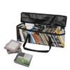 DVD Storage Bag, Large Capacity Clear PVC Storage Bag, Transparent PVC Media Storage, Portable Transparent Moving Tote with Reinforced Handle for CDs, Albums, Video Games view 4