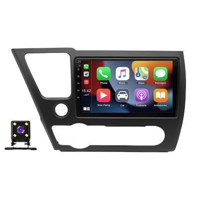 9 inch Android 13 Car Stereo for Honda Civic 2013-2017 Radio Touch Screen W/Carplay & Android Auto GPS Bluetooth Wi-FI/Steering Wheel Control/AHD Camera/Car Stereo Radio [2GB+32GB]