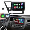 9 inch Android 13 Car Stereo for Honda Civic 2013-2017 Radio Touch Screen W/Carplay & Android Auto GPS Bluetooth Wi-FI/Steering Wheel Control/AHD Camera/Car Stereo Radio [2GB+32GB] view 2