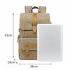 Camera, Drone, Laptop, Waterbottle Backpack, Camera Backpack with Laptop Compartment, DSLR/Drones/Tripod Backpack (Khaki,28 * 16 * 43cm) view 2