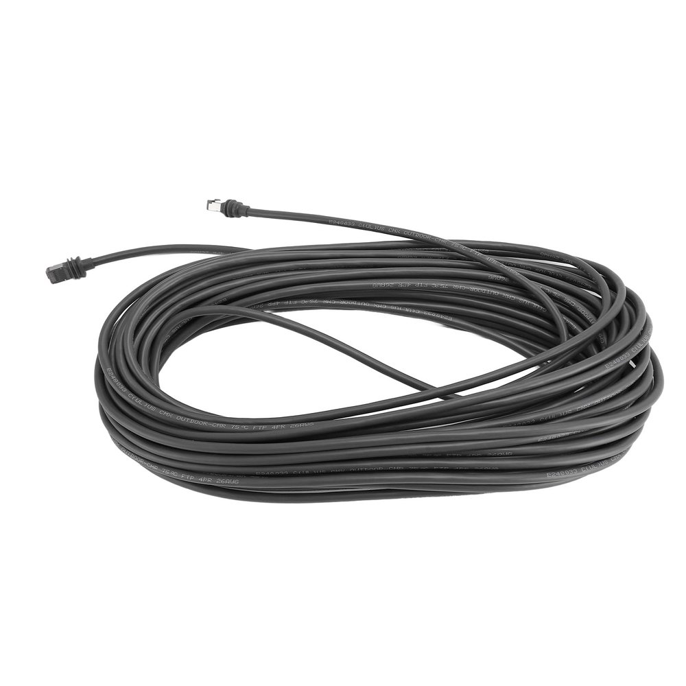 NOENNULL for Cable IP68 1200Mbps Smooth Extender Cable for Rectangular Satellite Gen3 (150ft (46m))