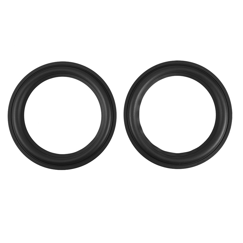 2pcs 8inch Loudspeaker Speaker Surround Repair Rubber Woofer Edge Repair Parts