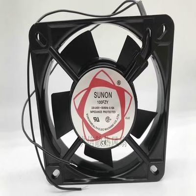 100FZY 220-240V 50/60HZ 0.10A 110 * 25MM 2-Wire AC Cooling Fan