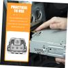 ULTECHNOVO Way Power Distribution Block for Car Amplifier Compact Audio Splitter for Connections Easy to Install Power Distribution Box for Car Audio Setup view 2