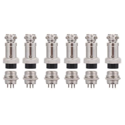 Hoement 12pcs Pin Aviation Connector Set Electrical Wire Joint for Telecommunication and Automotive Applications
