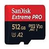 SanDisk 512GB microSDXC Extreme PRO Memory Card Compatible with DJI Air 3, Air 3S Drone and OSMO Action 4 (SDSQXCD-512G-GN6MA) V30 C10 Bundle with 1 Everything But Stromboli MicroSD & SD Card Reader view 3