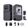 Ahheyie HD1080P Camcorder with 0.96" Screen, 160 Wide Angle Fisheye Lens Webcam Back Clip Body Action Camera view 1