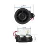 SLENIPTAR Speaker Voice Coil 2Pcs 1.5 Inch 40MM Audio Tweeter 4 Ohm 25W Silk Film Tweeter 25MM Voice Coil Treble Speaker with Cover Speaker Components view 3