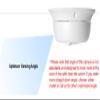 WF-404H: WiFi Smoke Detector Camera (12VDC, Side-Down View, Ceiling Mount) Smoke Detector is None-Functional view 3