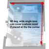 WF-404H: WiFi Smoke Detector Camera (12VDC, Side-Down View, Ceiling Mount) Smoke Detector is None-Functional view 4